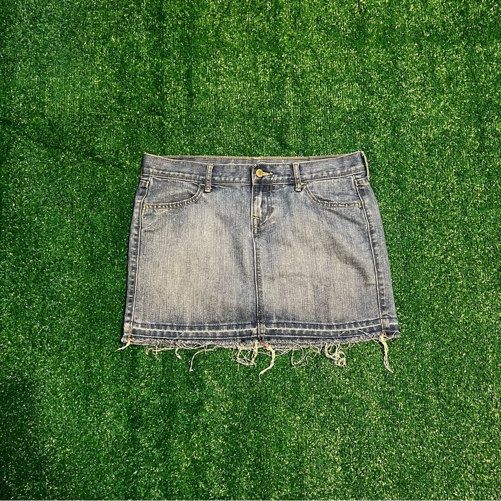 Old Navy Blue Mini Skirt Casual